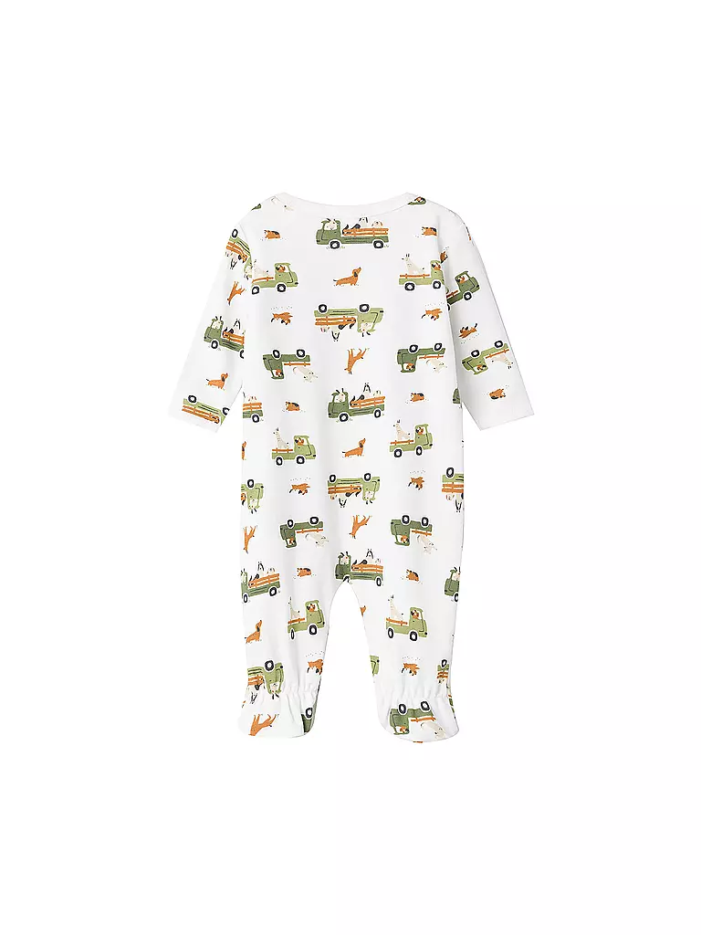 NAME IT Baby Schlafoverall NBMNIGHTSUIT  weiss