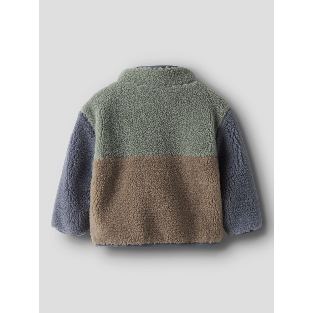 Køb Name It Chinois Green Nbmmimba Sherpa Jakke