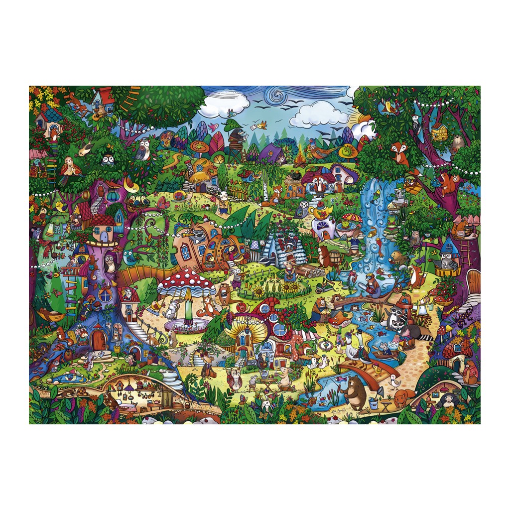 Puzzle - Wonderwoods de Rita Berman - 1500 Pièces