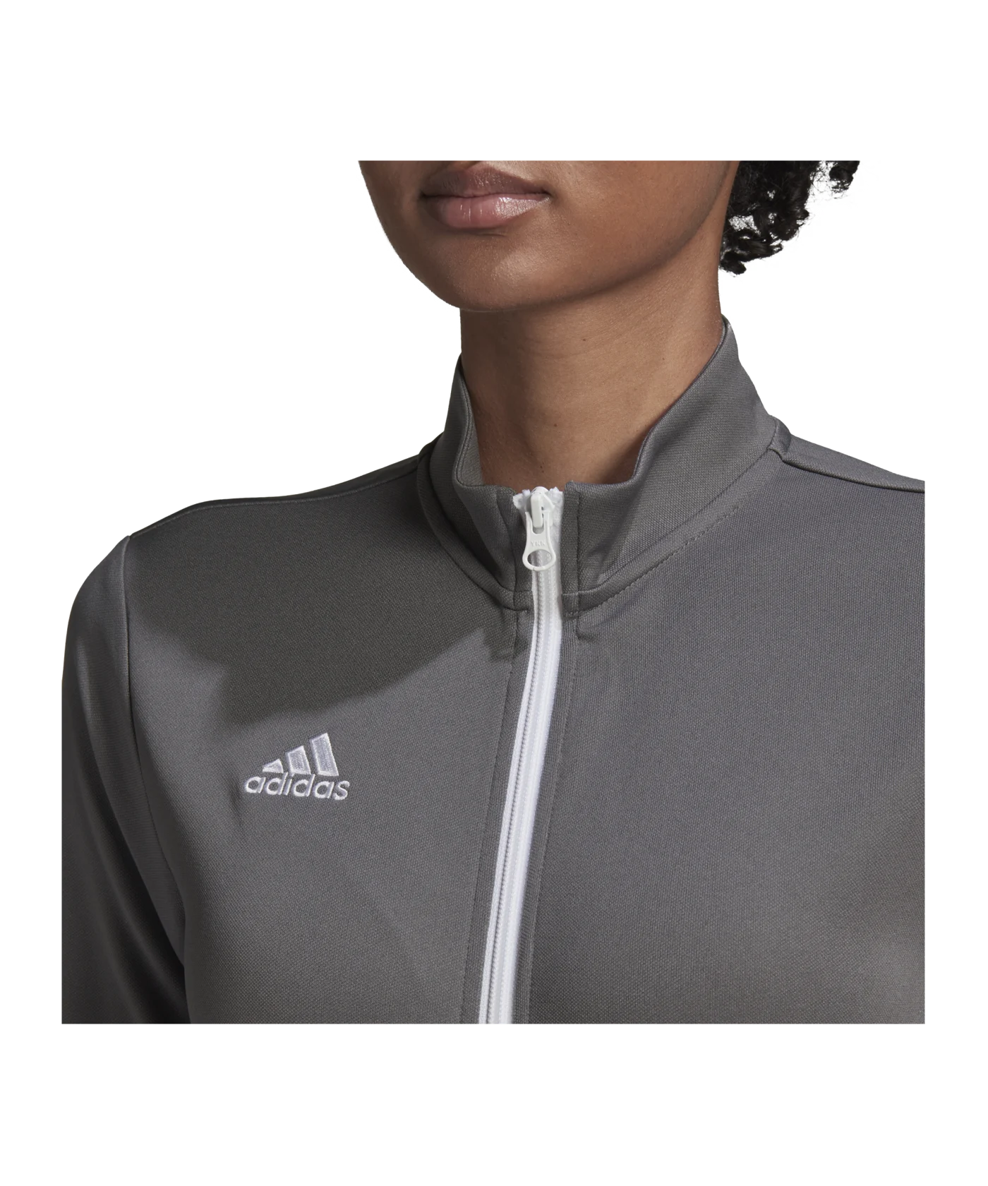 adidas Entrada 22 TK Trainingsjacke Damen Grau