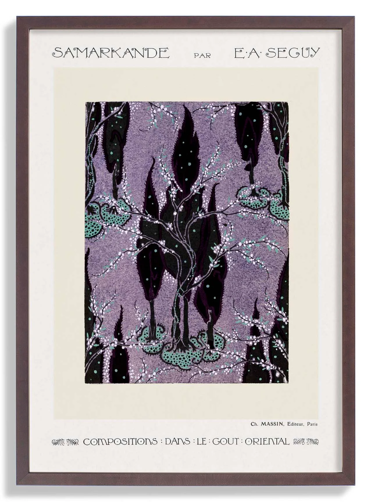 Samarkande Teller 02 von E.A. Séguy