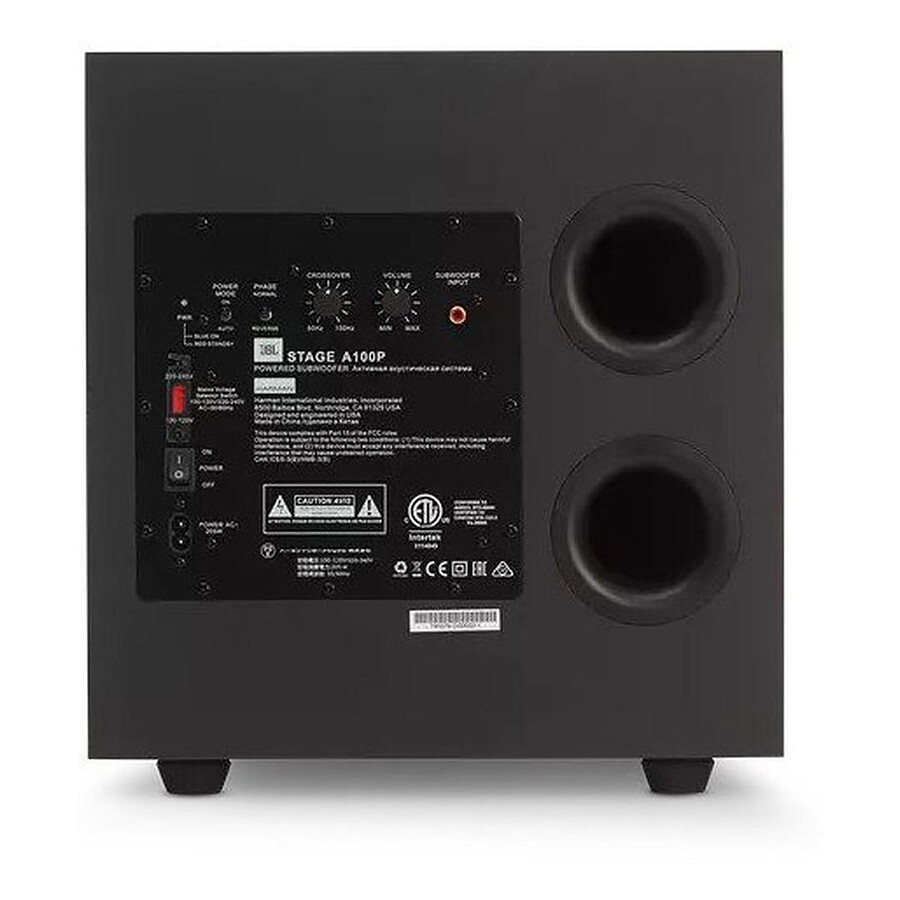 JBL Stage SUB A100P Noir