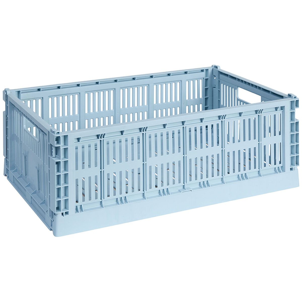 HAY Colour Crate Large oppbevaringsboks, soft blue