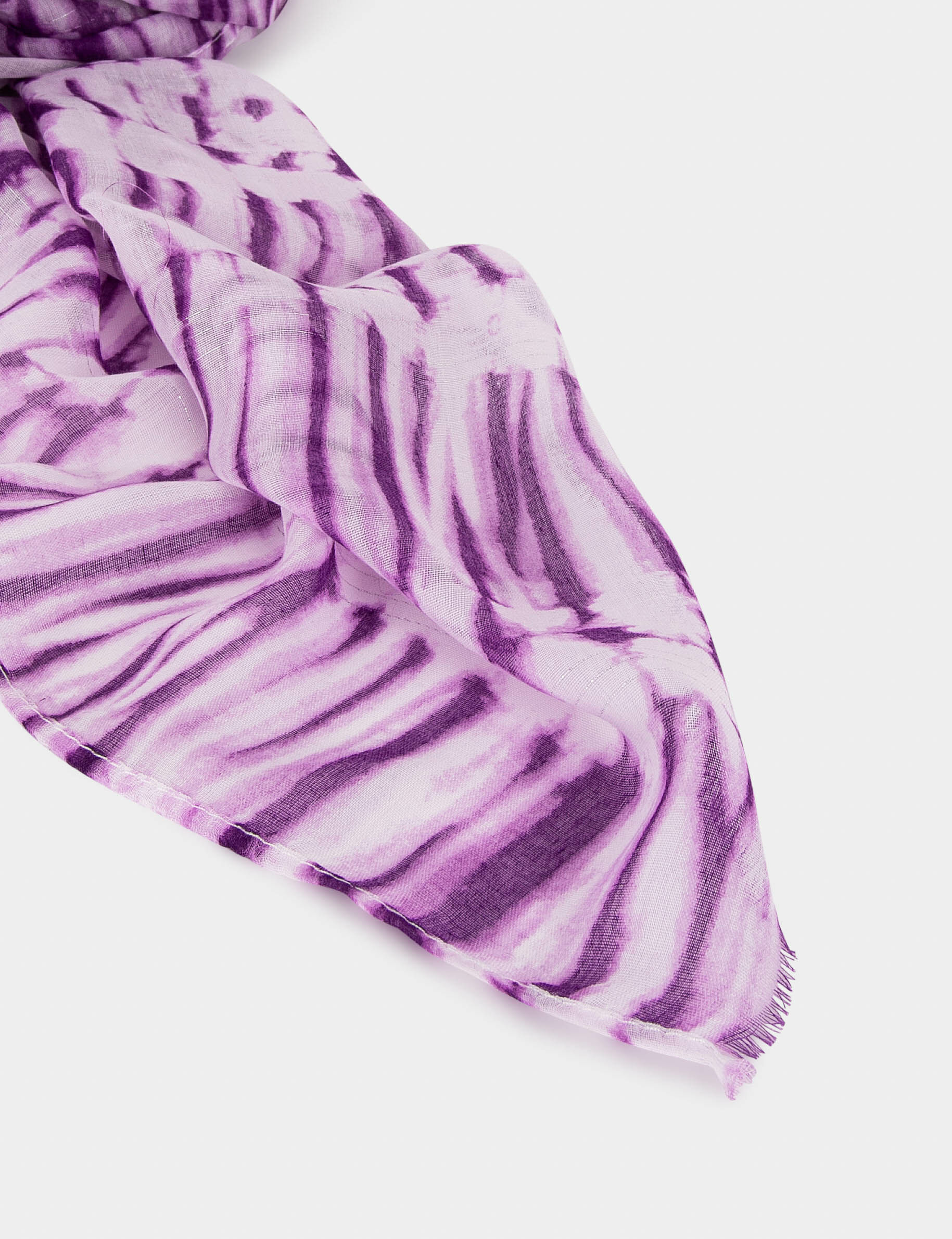 Foulard violet fonce femme - violet_fonce