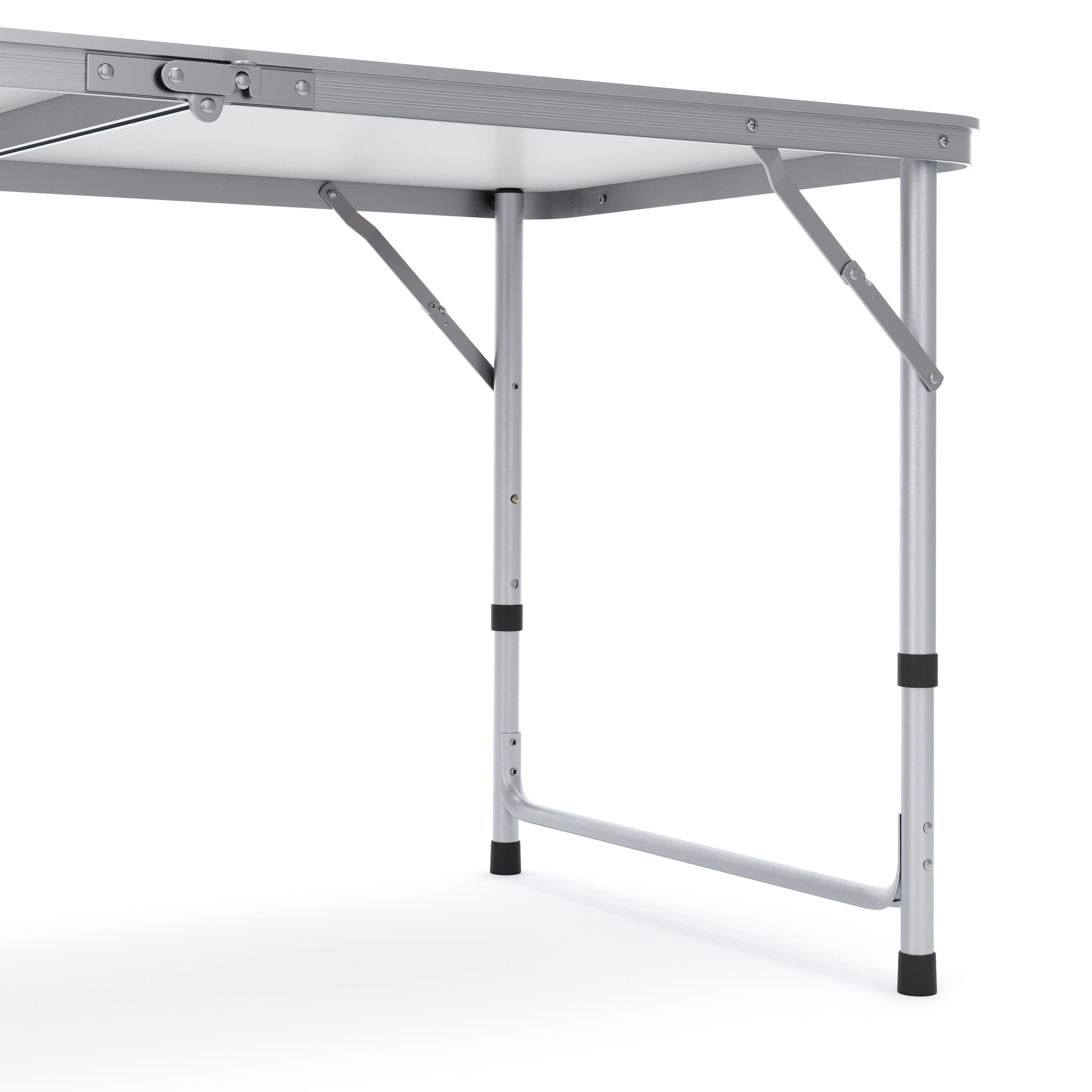 Campingtisch klappbar 120 x 60 cm weiss