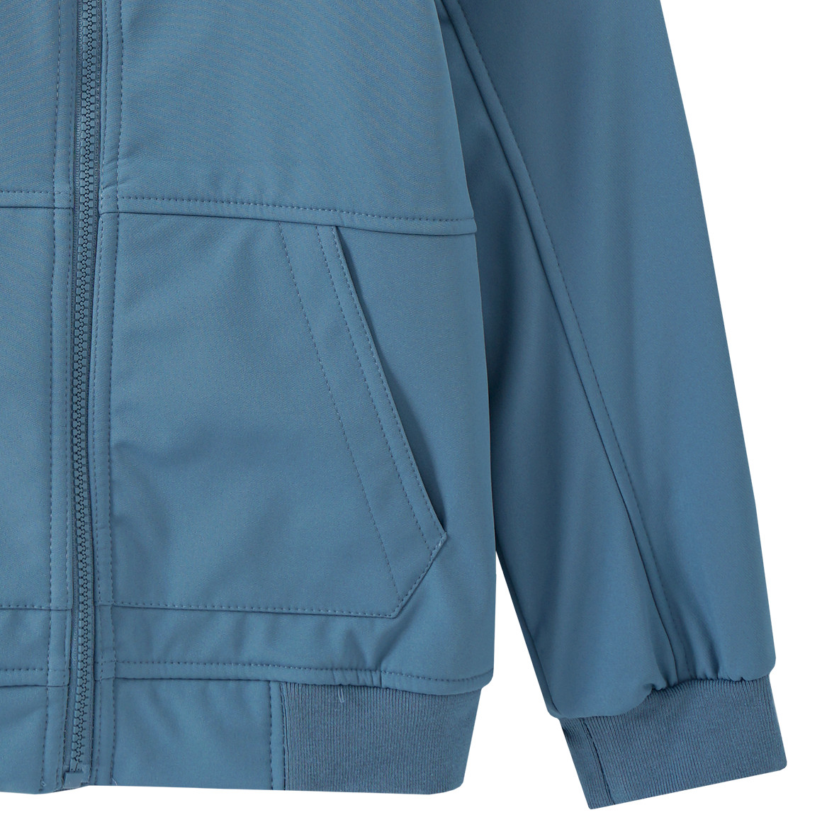 Yigga Jungen Softshelljacke mit Kapuze blau