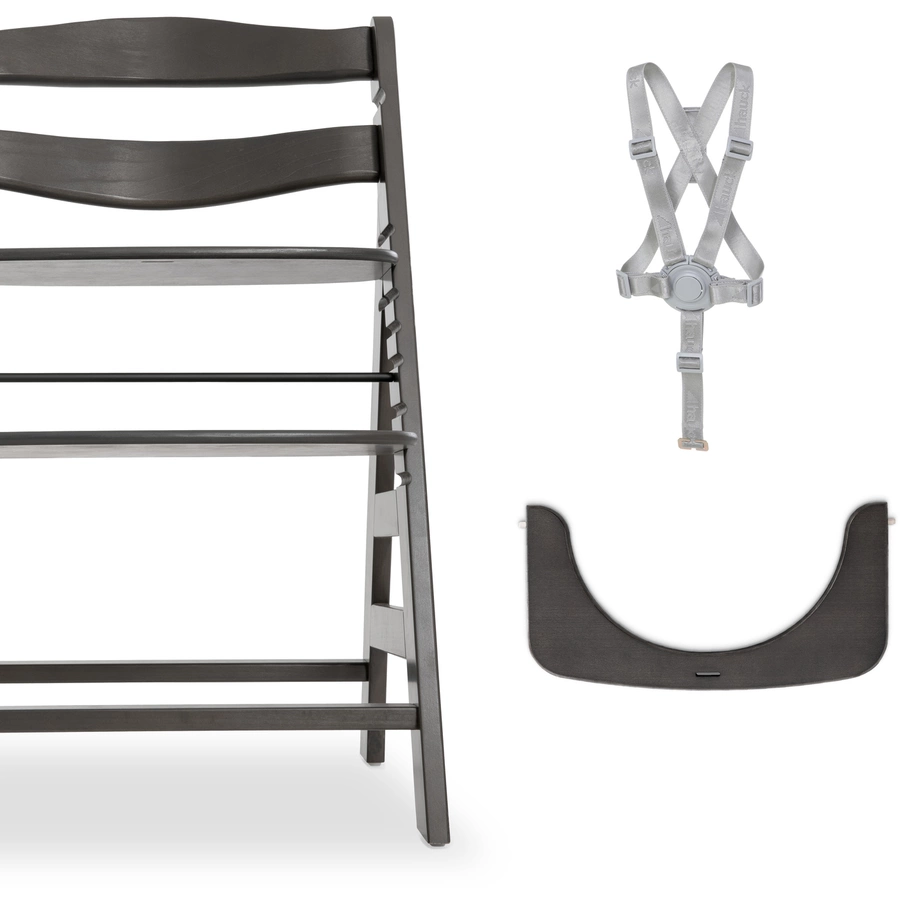 hauck Hochstuhl Alpha Plus Select Charcoal