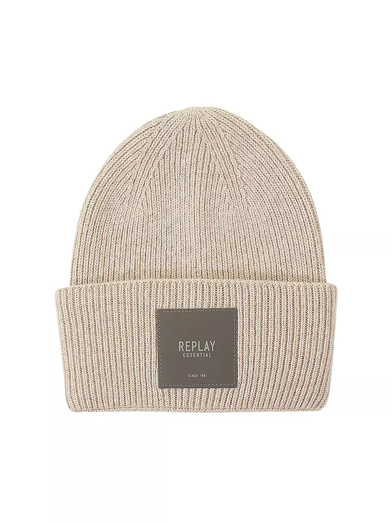 REPLAY Mütze - Haube beige