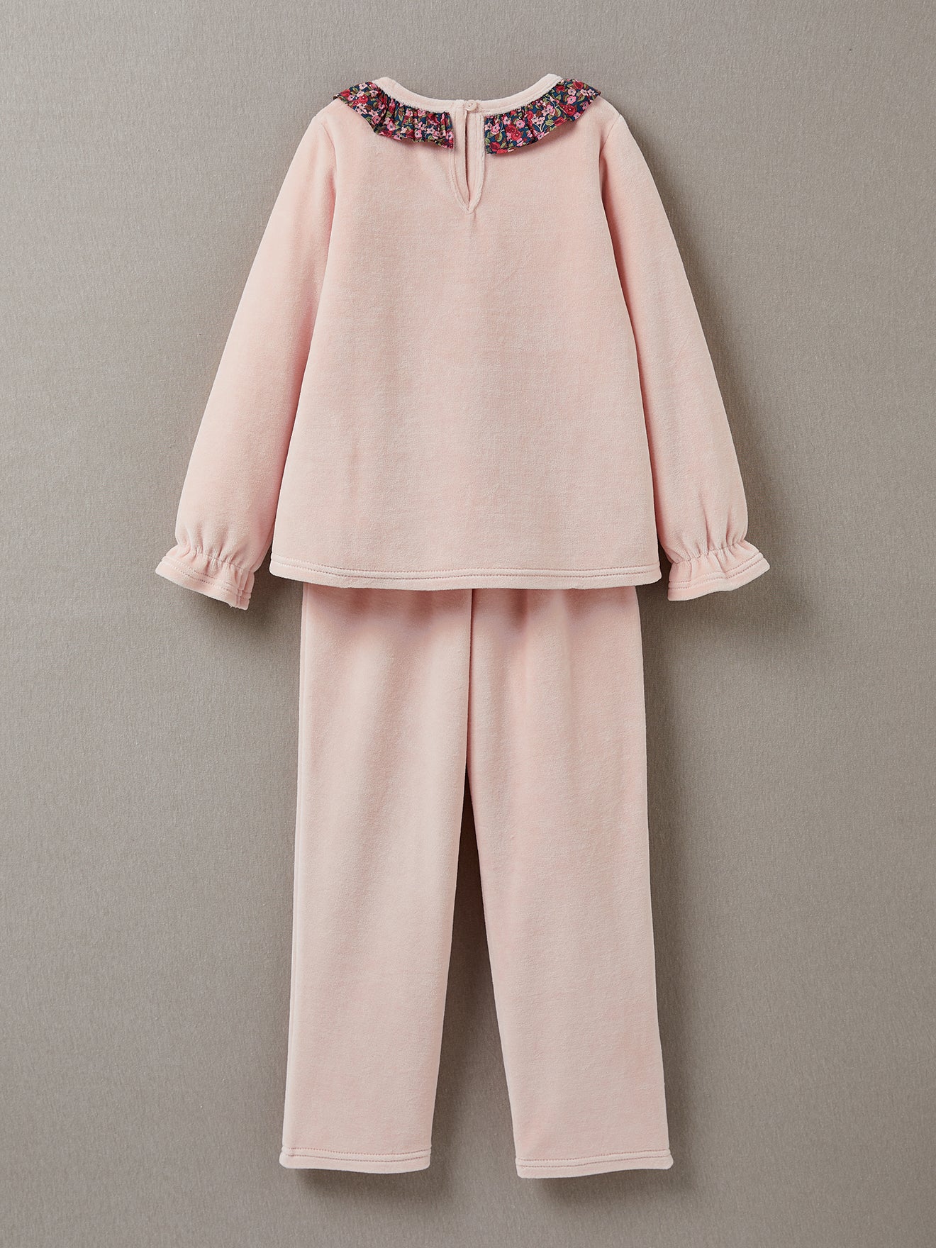Pyjama velours Fille tissu Liberty