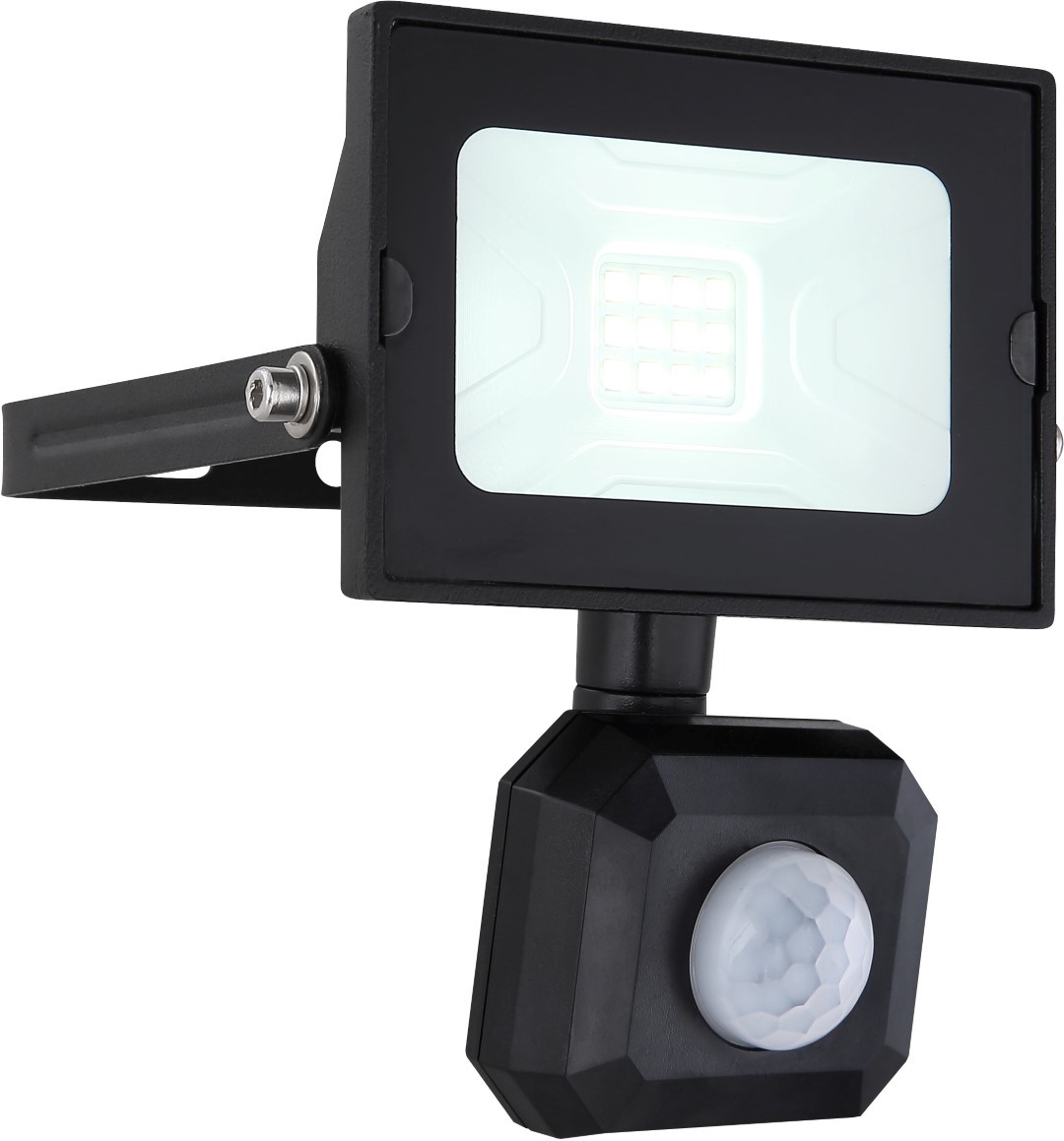 Außenlampe - schwarz - Aluminium - schwenkbar