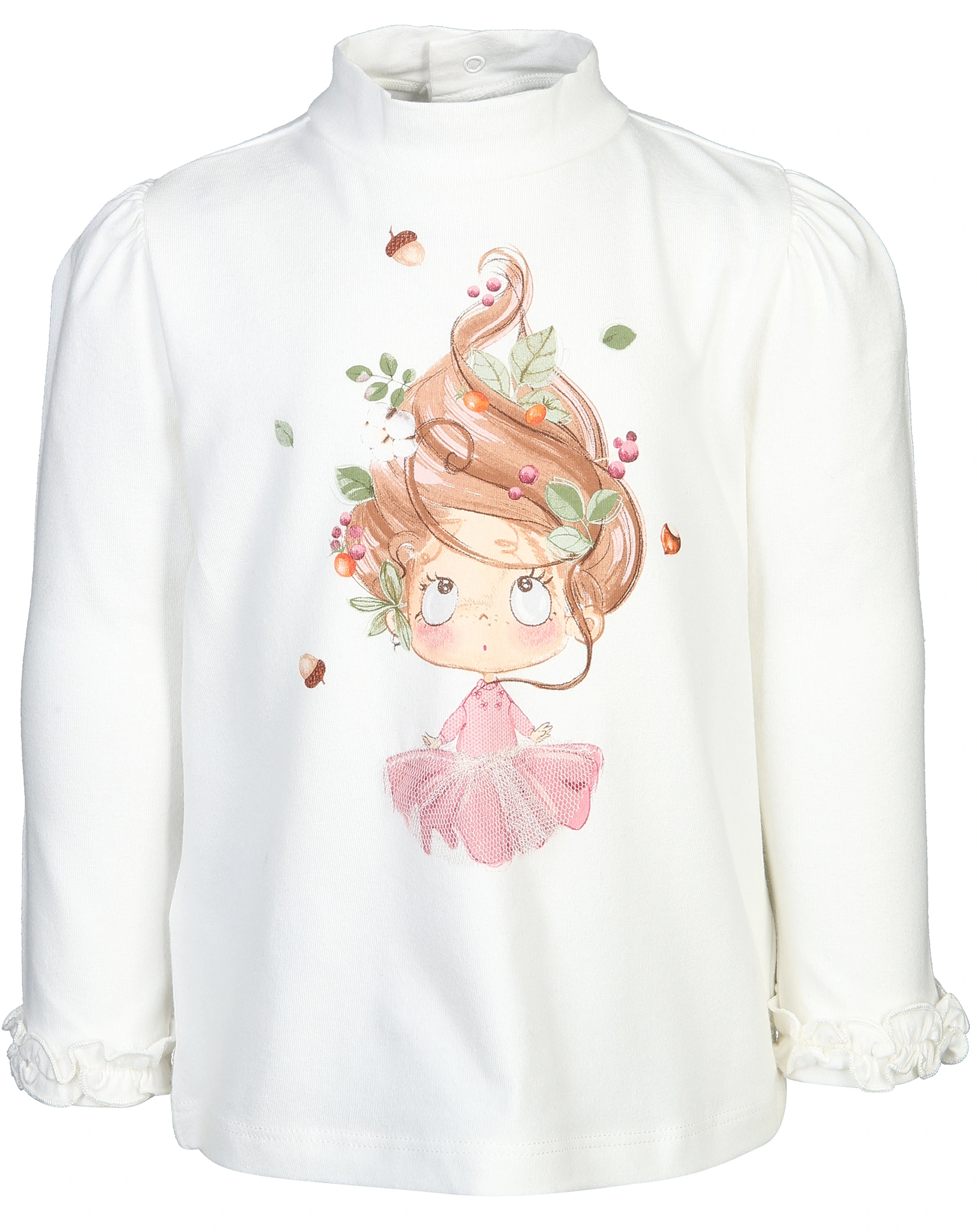 Langarmshirt TORBELLINO in off white