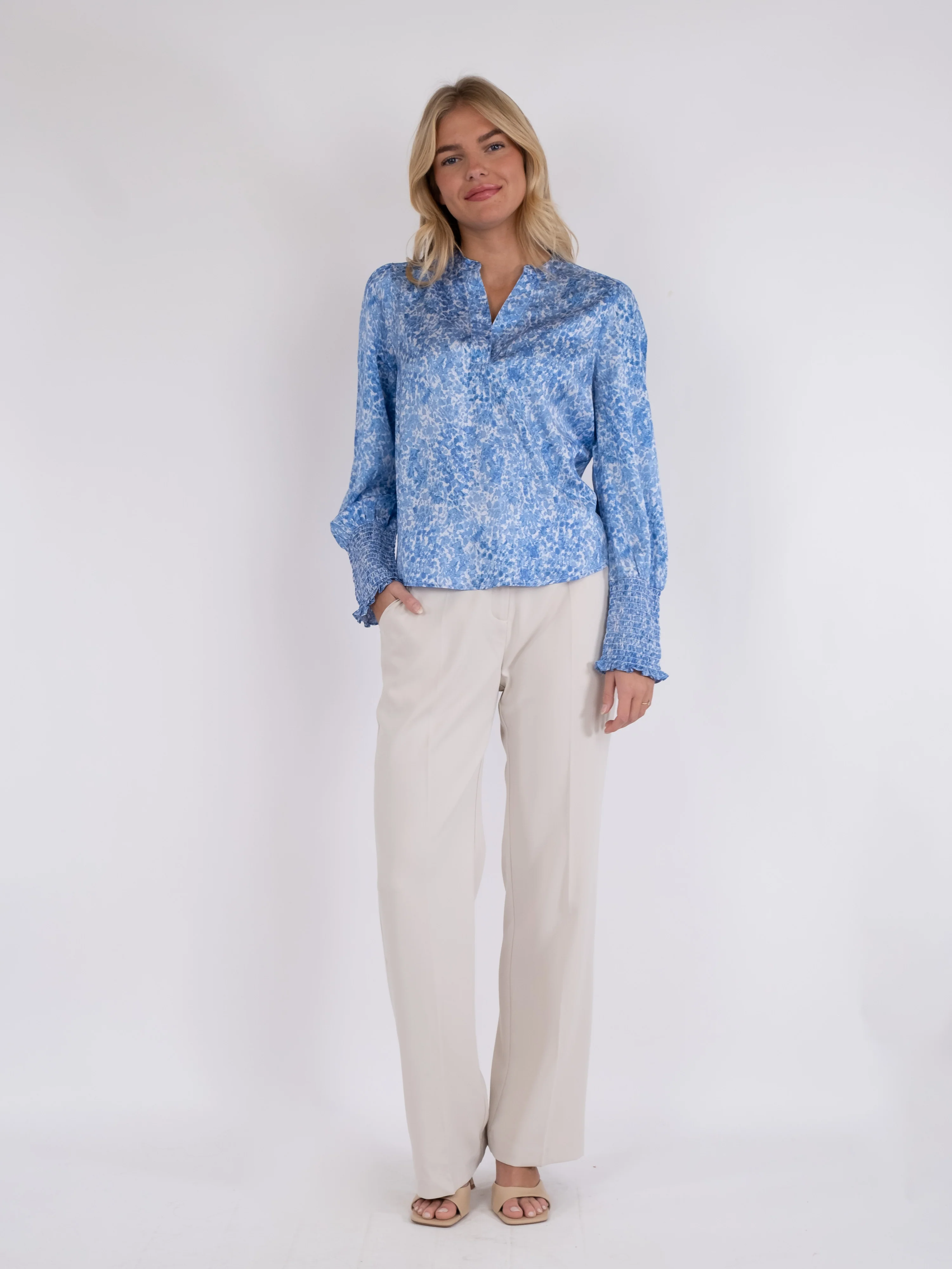 Neo Noir  Landa Blooming Dot bluse