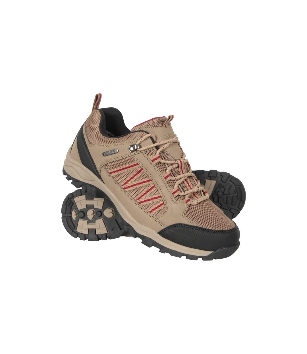 Mountain Warehouse - Chaussures de marche PATH - Homme (Beige) - UTMW1339