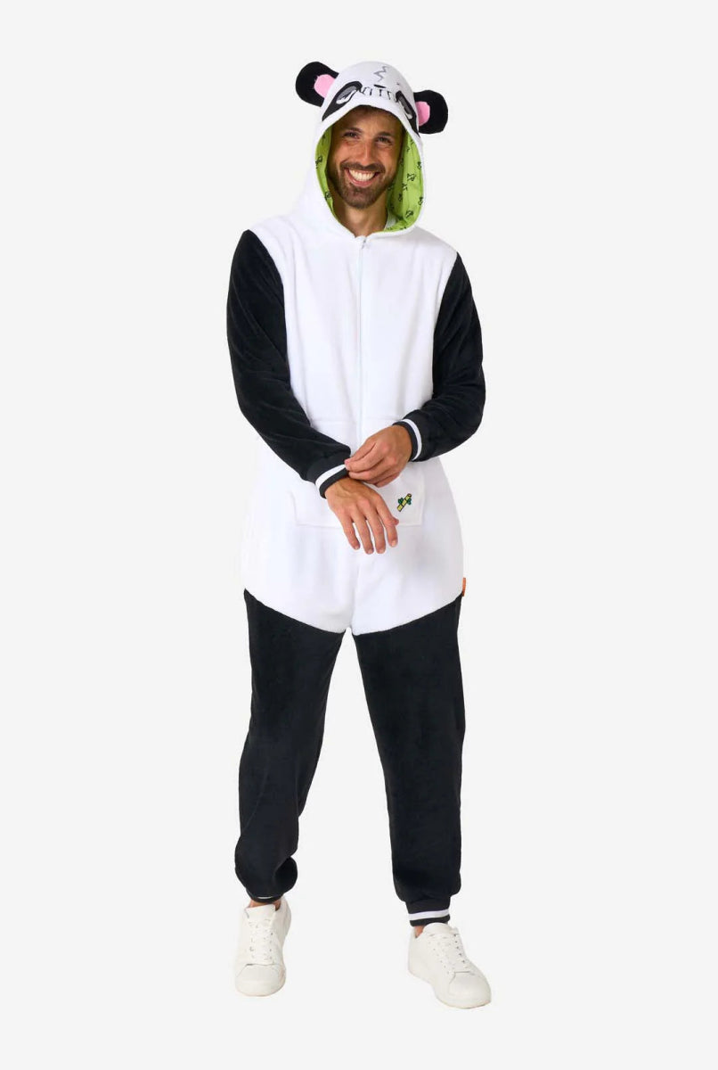 Panda Onesie Zwart Wit