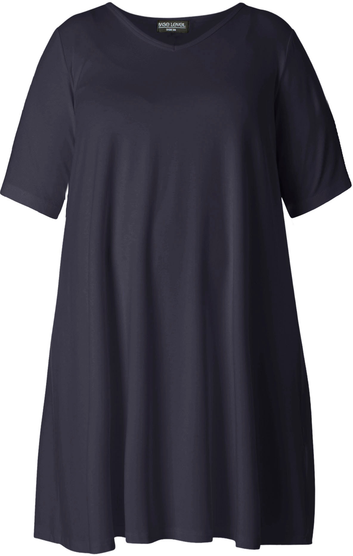 Base Level Curvy Shirtkleid »Abernathy« Sommerkleid In leicht ausgestellter Form