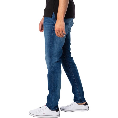 Tommy Jeans - Vaqueros Ajustados Simon Azul