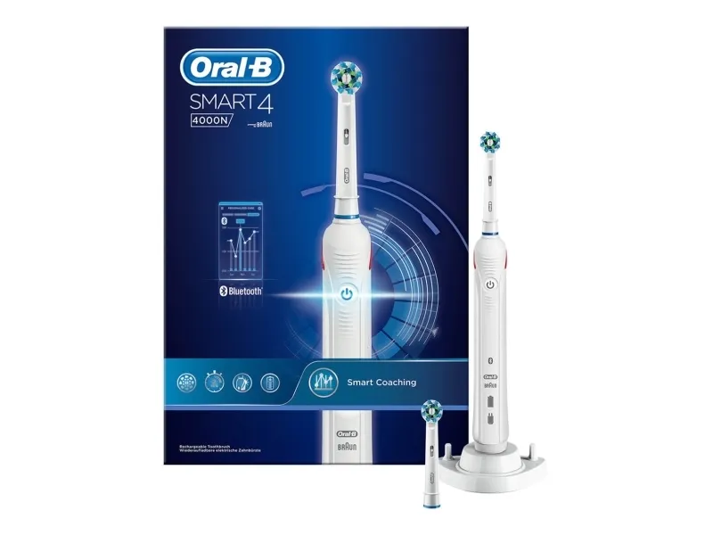 Braun Oral-B Smart 4000 genopladelig tandbørste
