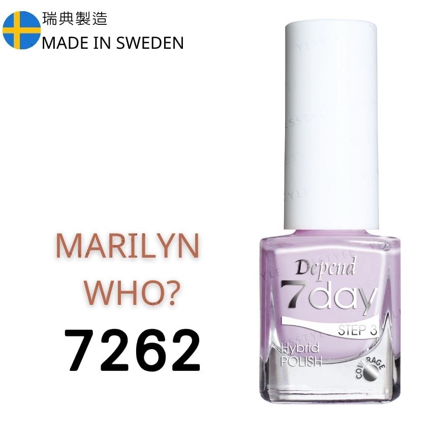 Depend Cosmetic - 7day Hybrid Polish 7262 Marilyn Who?