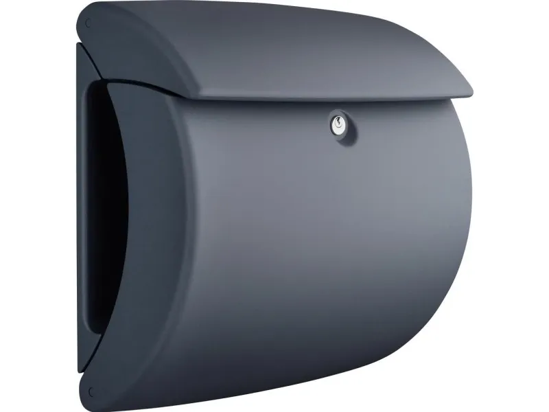 Burg Wächter 35650 PEARL 886 Postkasse Plastic Granitgrå (mat) Nøglelås