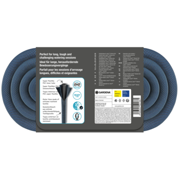 Gardena tuinslang textiel 30m Liano™ Xtreme (incl. spuit, koppelingen en kraanstuk)