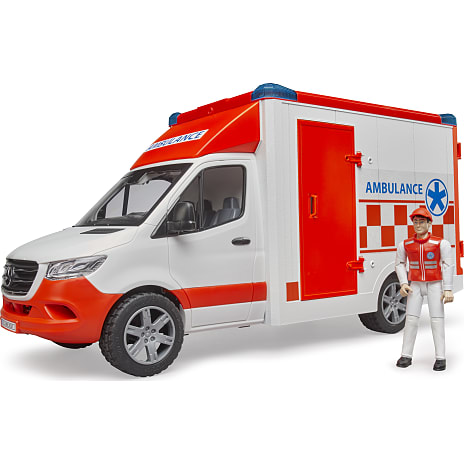 Bruder MB Sprinter ambulance med chauffør