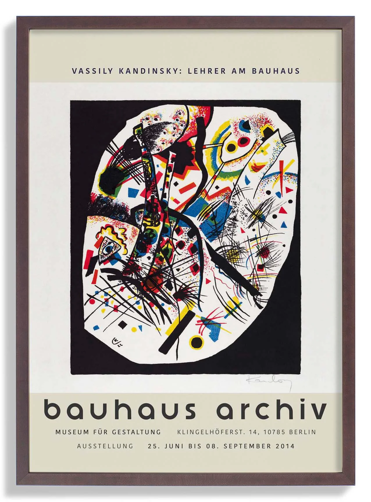Kleine Welten Nr. 3 von Wassily Kandinsky Ausstellung