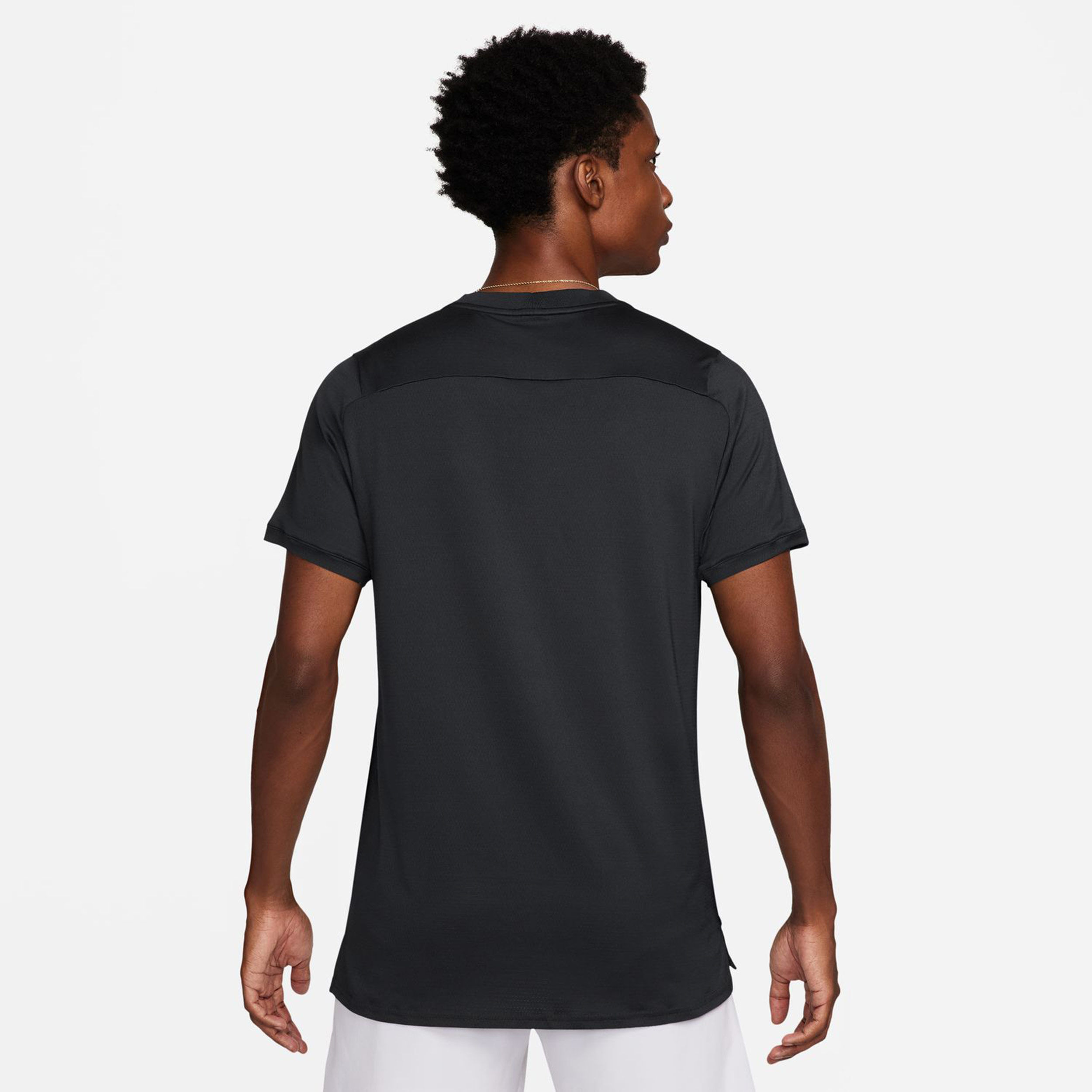 Nike Court Dri-Fit Advantage T-shirt Hommes - Noir