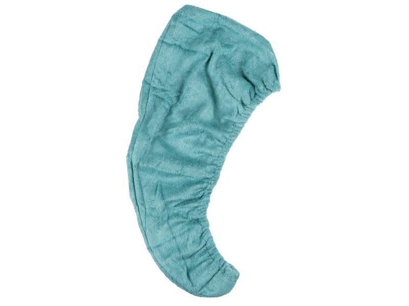 FTM Haarturban Petrol Weiches Haartuch