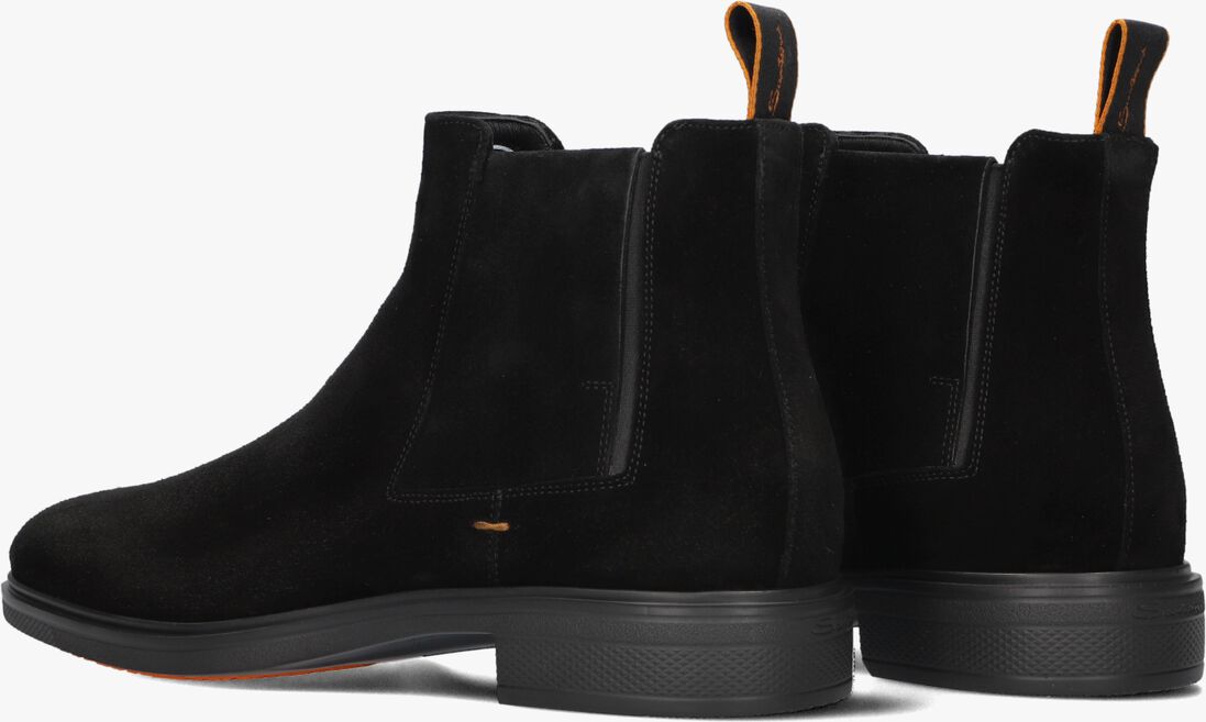 zwarte santoni chelsea boots 18937
