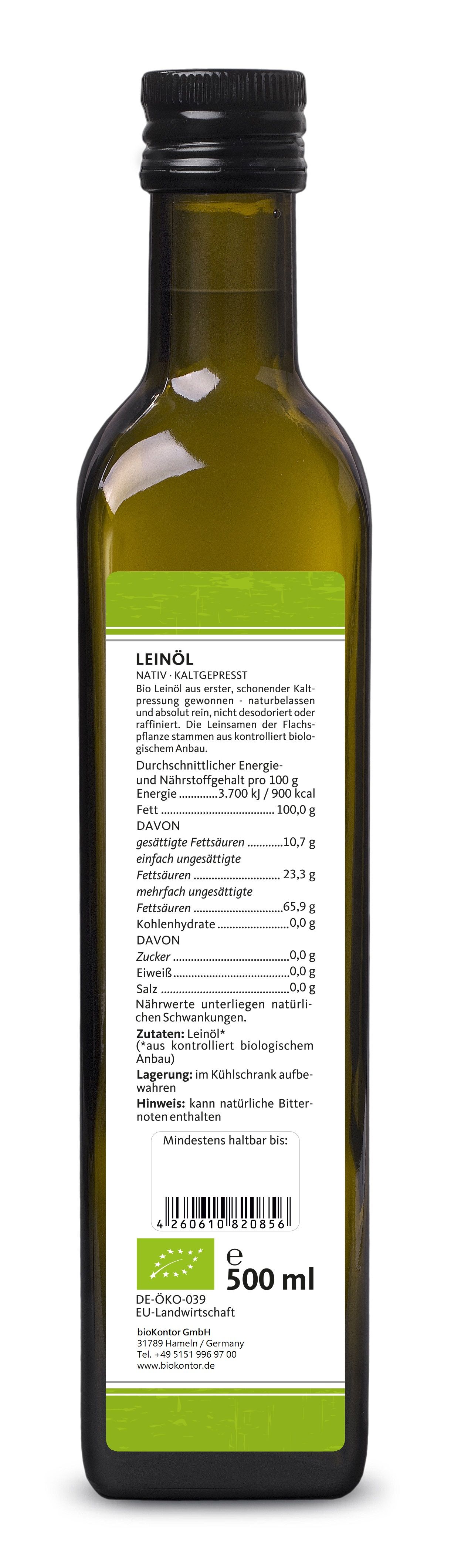 bioKontor Leinöl