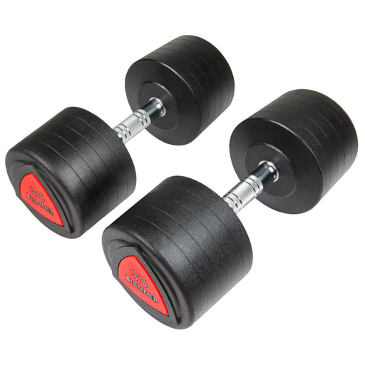 Halteres compactos Finnlo, 2 unidades de 35 kg
