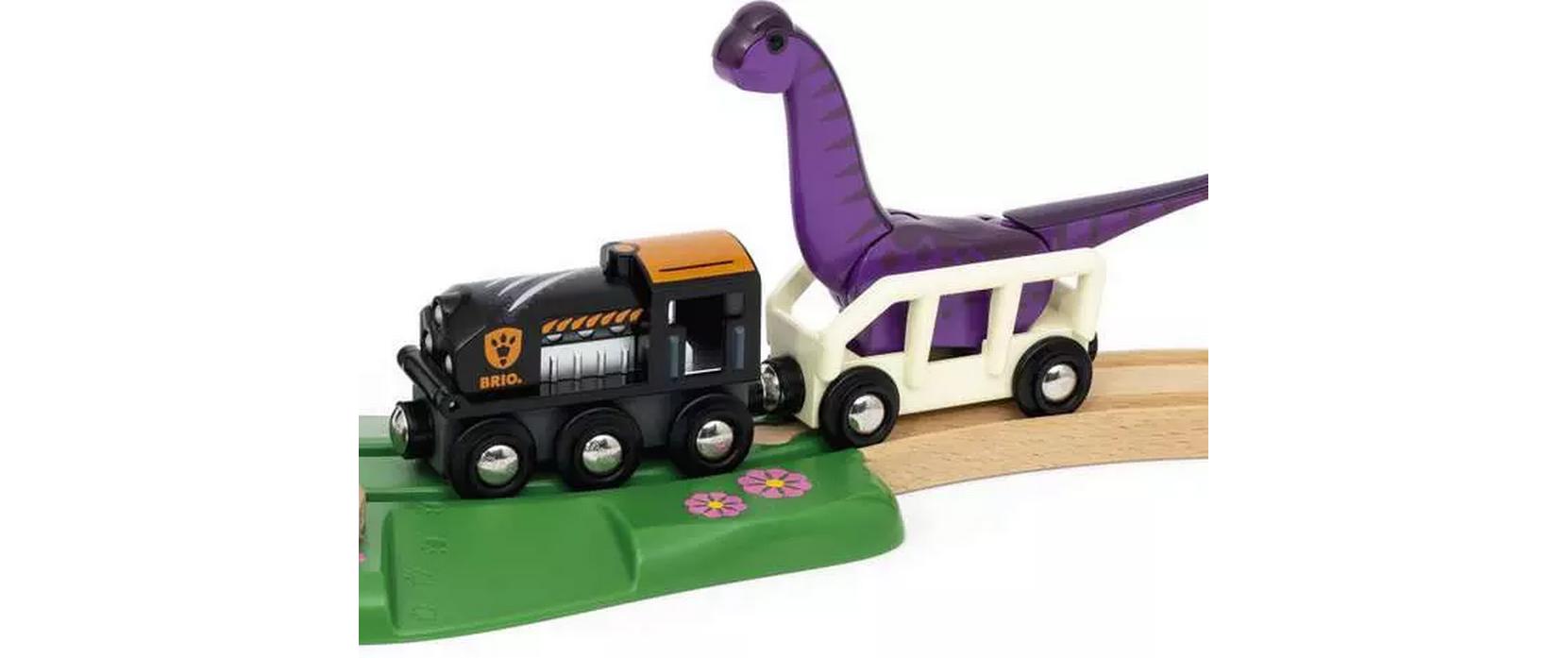 BRIO World Dinosaur Adventure SetZugset aus 21 Teilen