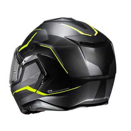 Casque Hjc I100 - LORIX - Noir / Jaune