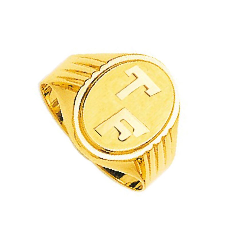 Chevalière homme - Or 18 Carats