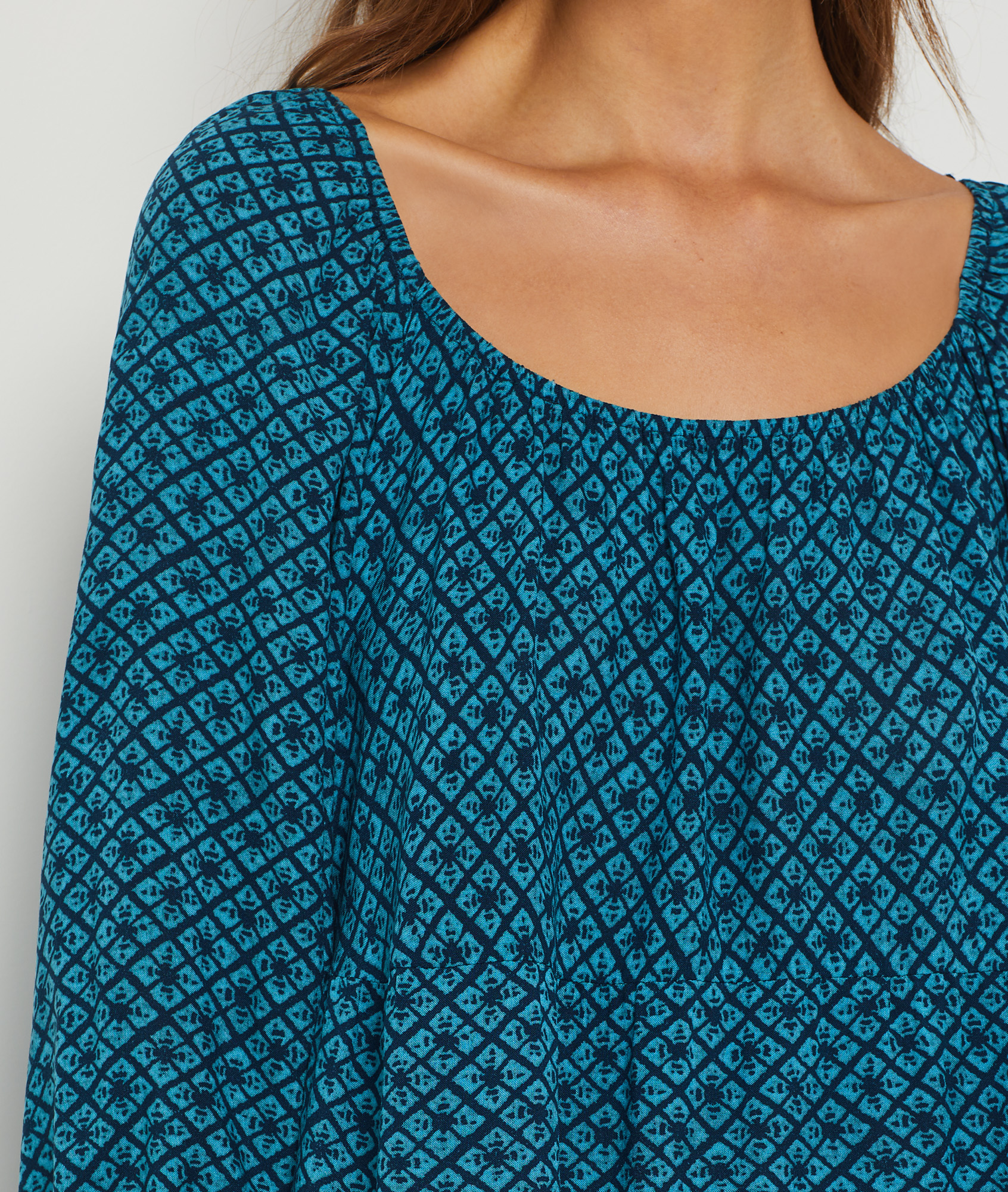 Robe courte imprimée
