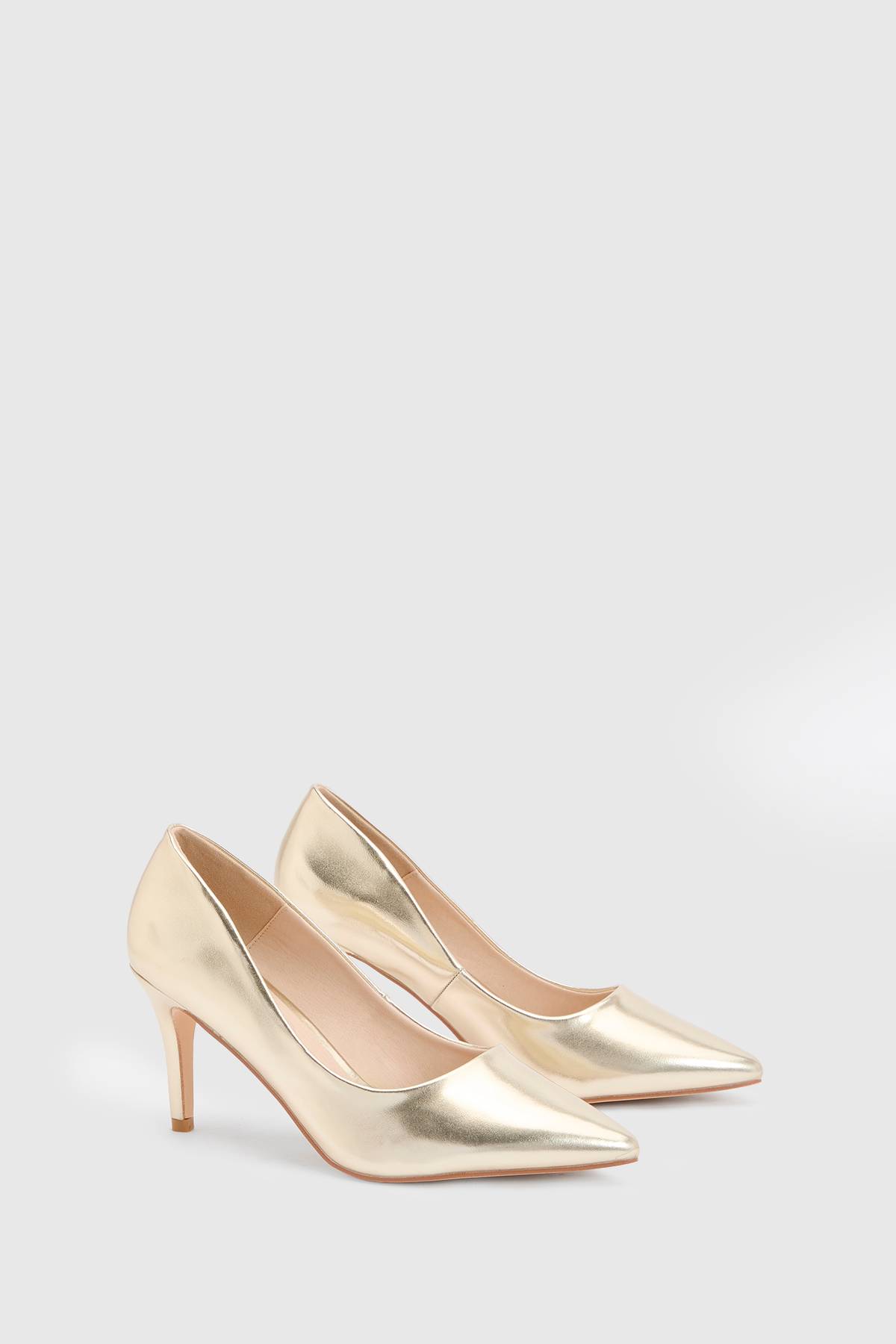 Oasis Escarpins À Talons Hauts Keira En Synthétiquecuir Métallisé