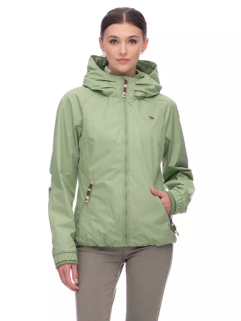 RAGWEAR Jacke DIZZIE hellgrün