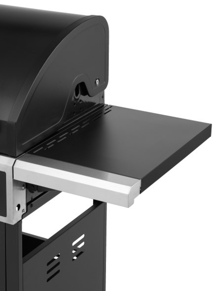 TEPRO Gasgrill KEANSBURG 2 - schwarz-Edelstahl - 3312