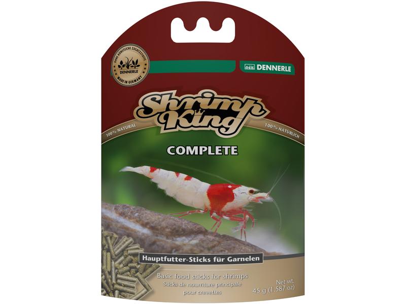 Dennerle Basisfutter Shrimp King Complete, 45 g Hauptfutter für Garnelen