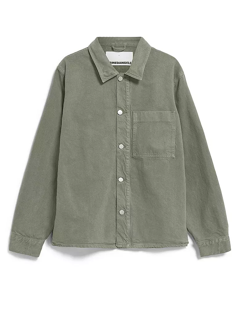 ARMEDANGELS Overshirt FAARN GMT DYE grau