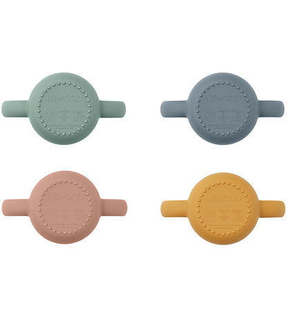 Liewood Kopper - Silikone - 4-pak - Gene - Rabbit Multi Mix