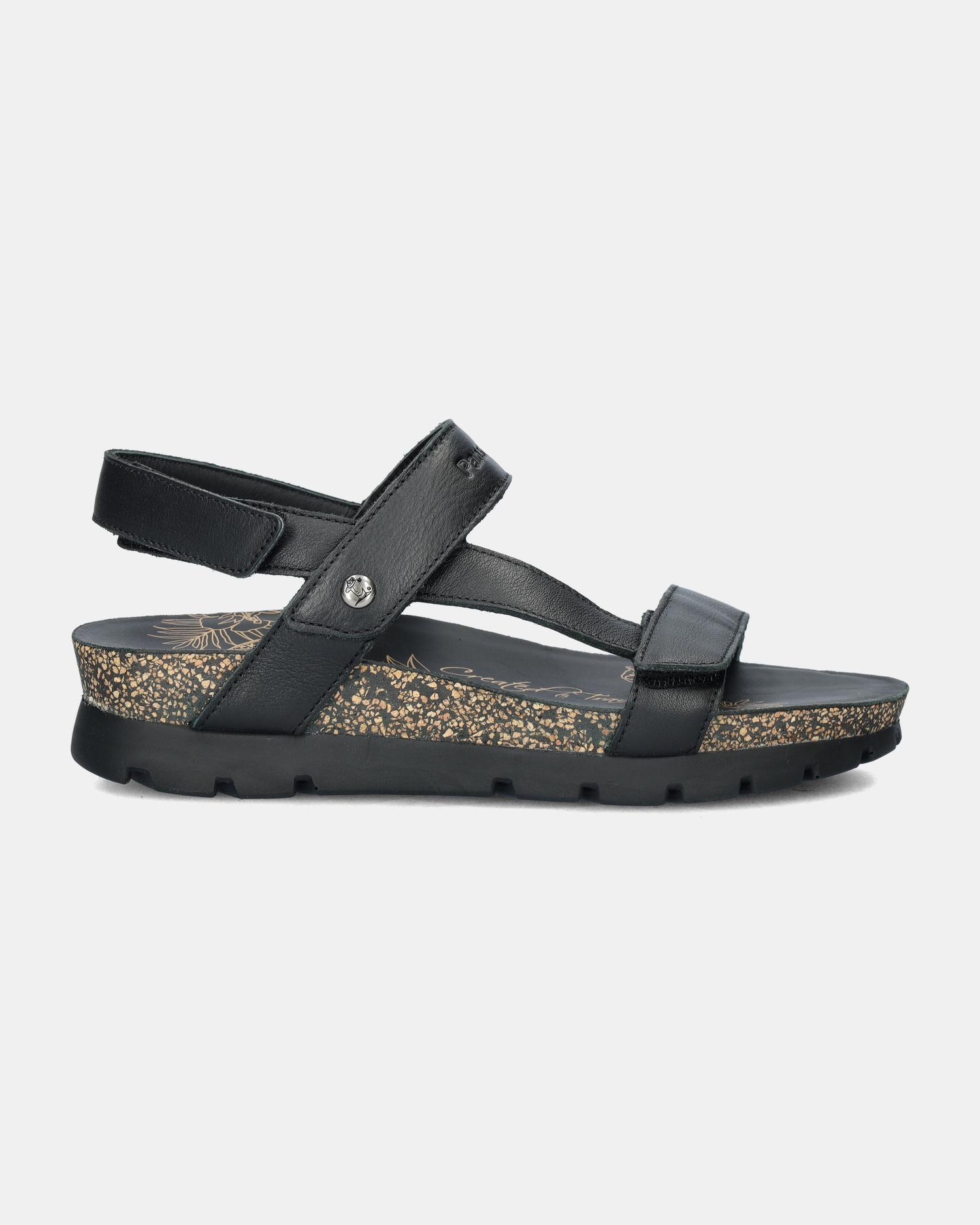 Panama Jack Selma Sandalen  - zwart
