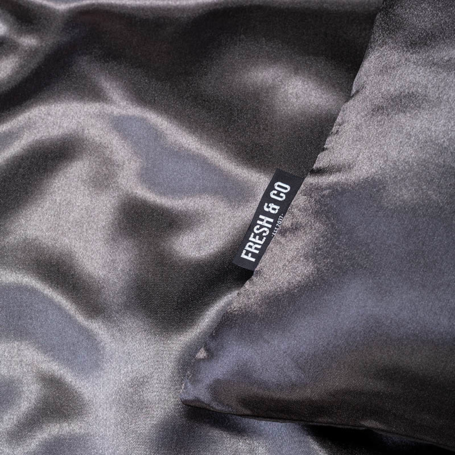 Dekbedovertrek Silk Satin  - Antraciet