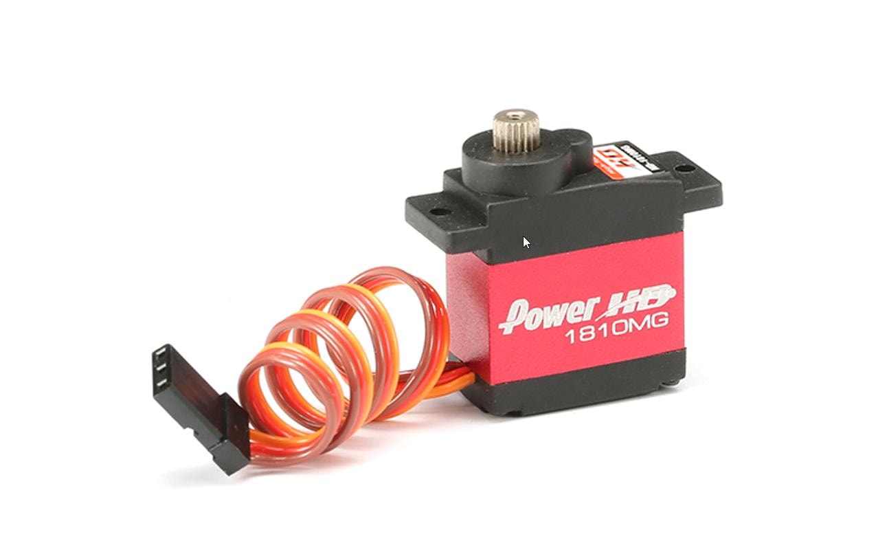 Micro Servo HD-1810MG 3.9 kg, 0.13 s, DigitalDigitales Micro Servo mit Metallgetriebe