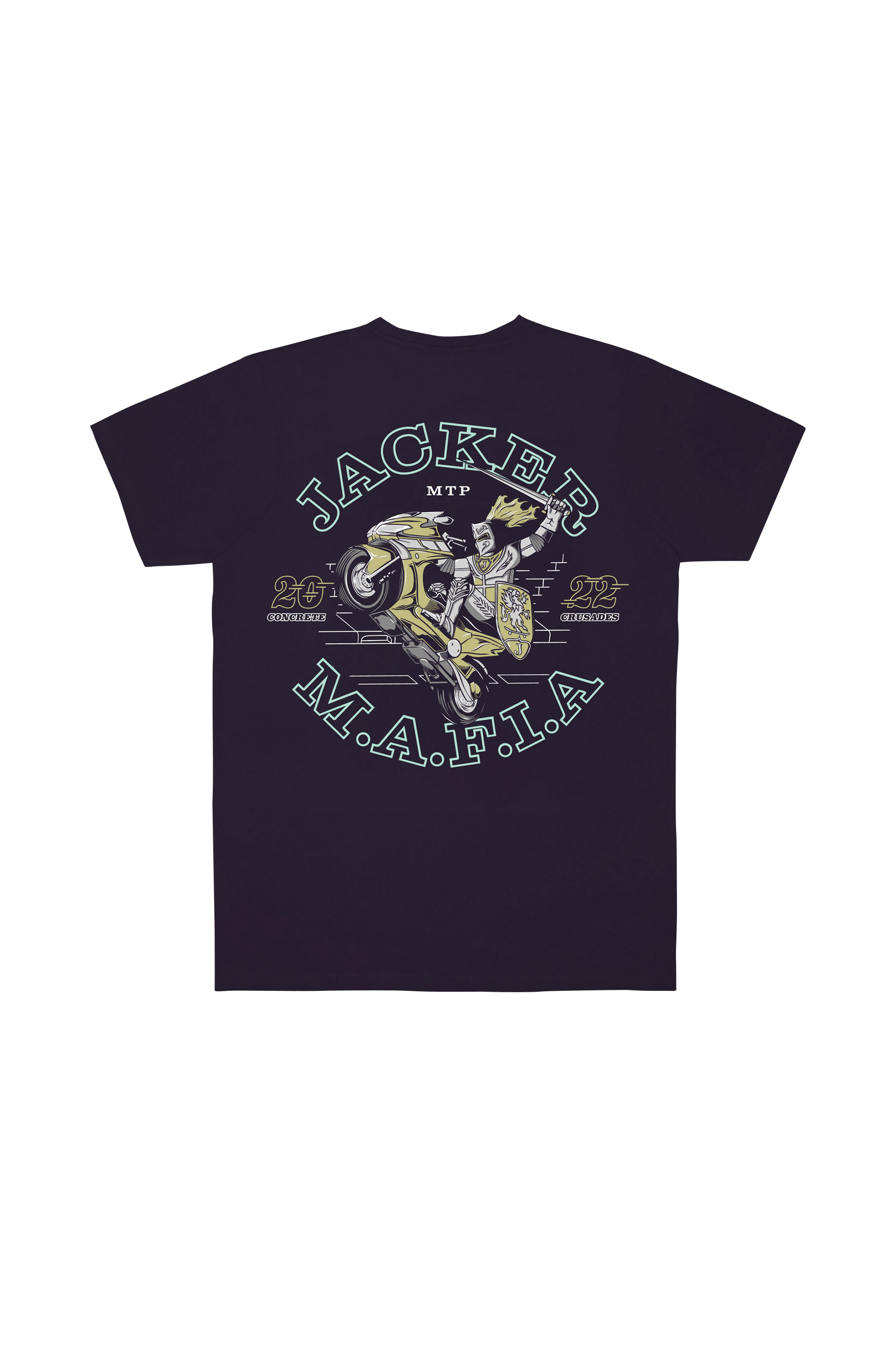 JACKER T-shirt CRUSADES Violet