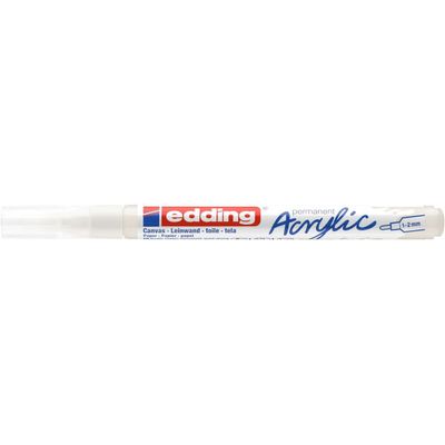 Edding 5300 - Marqueur acrylique - blanc