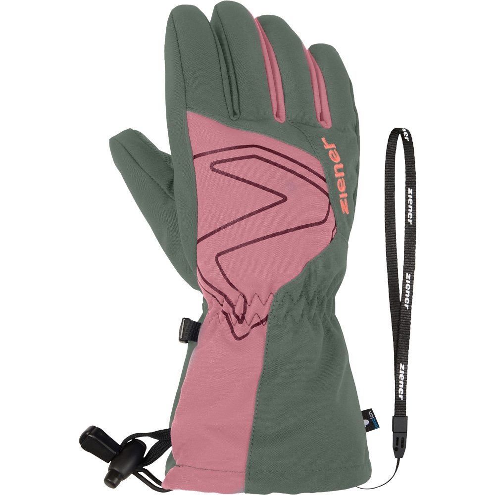 Ziener Laval AS® AW Junior Handschuhe Kinder green mud