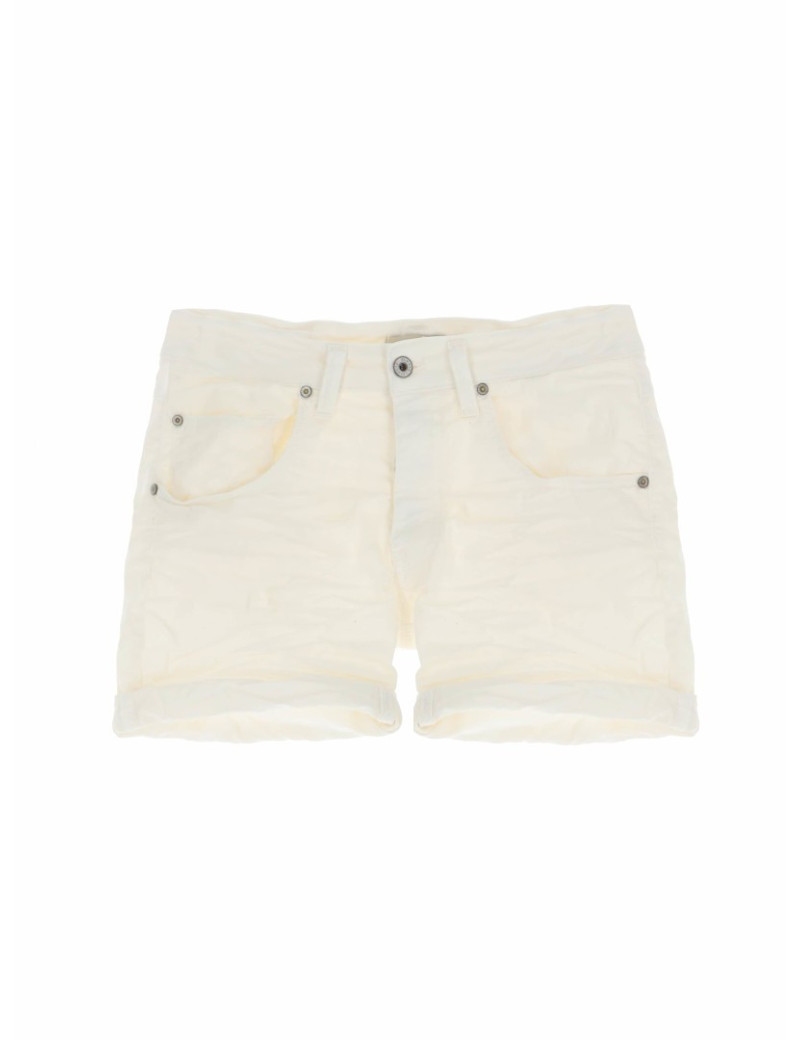 PLEASE SHORT P48 BLANC EN TOILE