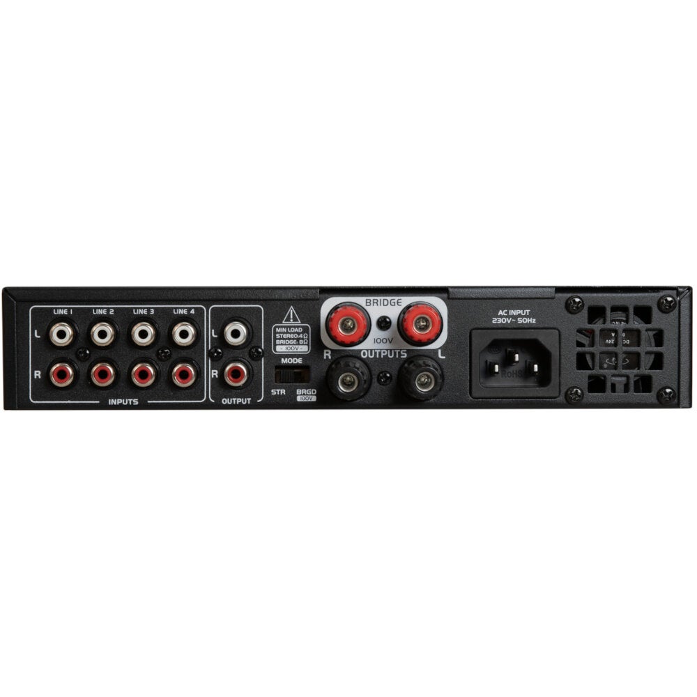 Omnitronic DJP-900P MK2 klasse-D versterker met Bluetooth & mediaspeler