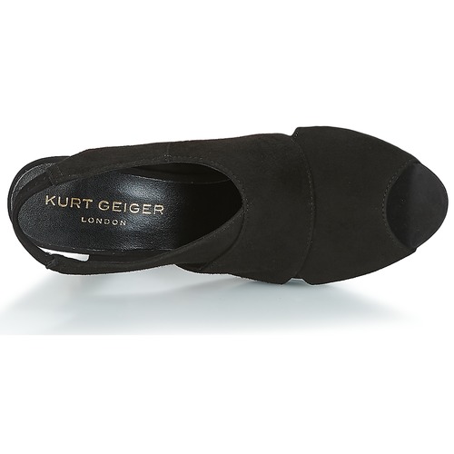 KG by Kurt Geiger - FOOT-COVERAGE-FLEX-SANDAL-BLACK Negro